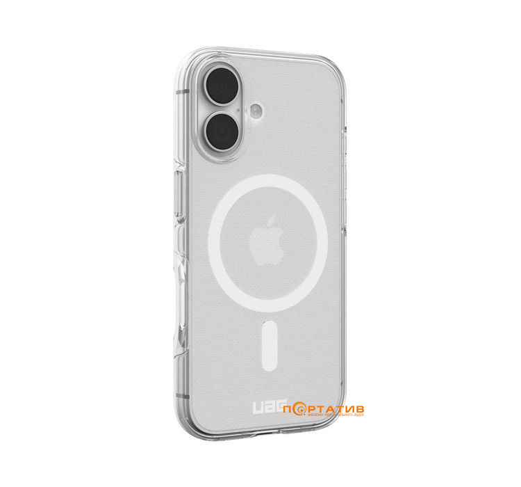 Чехол UAG iPhone 17, Scout Clear MagSafe, Ice/White (114559114341)