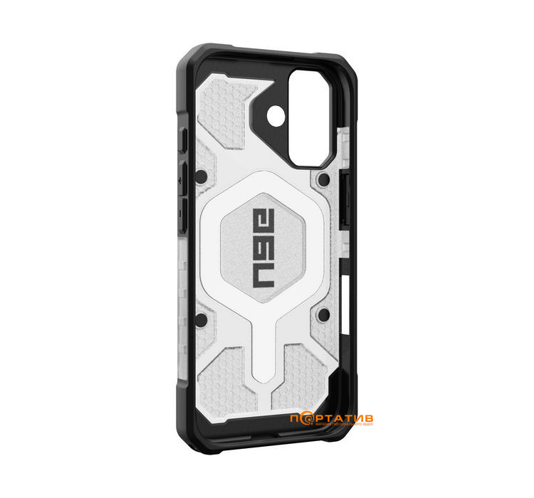 Чехол UAG iPhone 17, Pathfinder Clear MagSafe, Ice/Silver (114553114333)