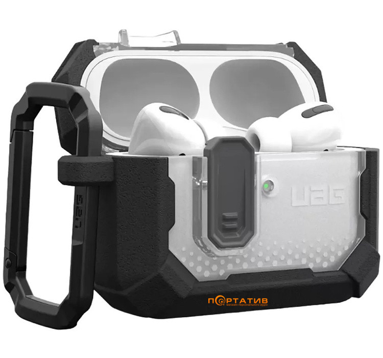 Чохол UAG для AirPods Pro (Gen 3, 2025) Plasma, Black (104132114040)