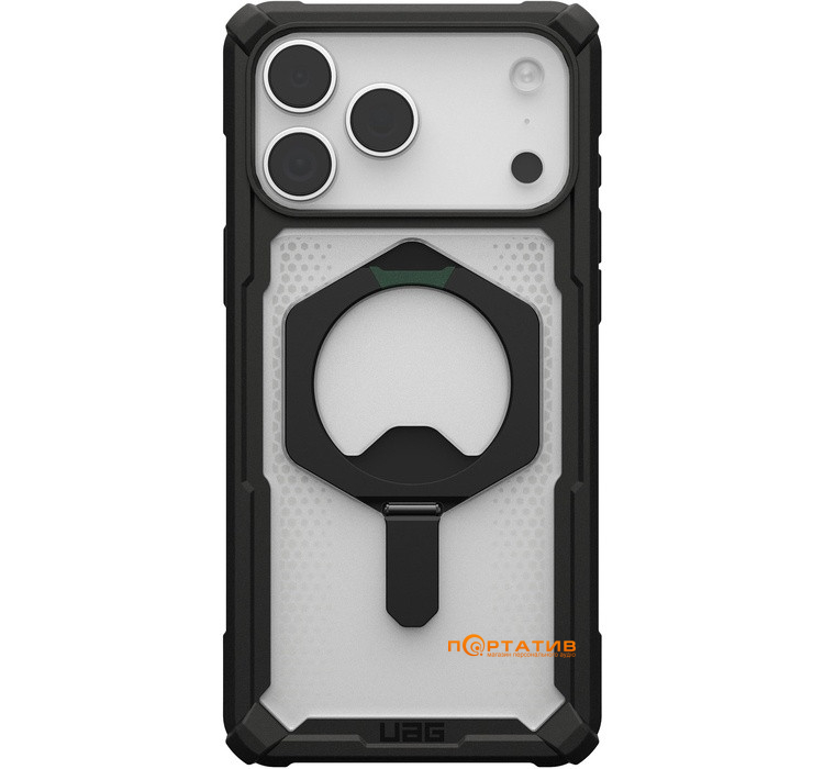 Чохол UAG iPhone 17 Pro Max, Plasma XTE MagSafe, Black/Clear (11452811404G)