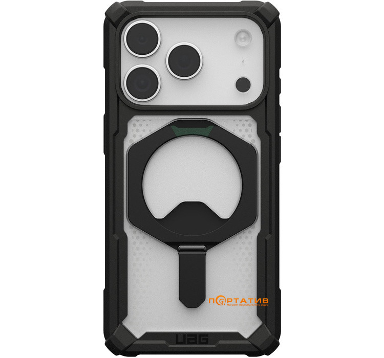 Чохол UAG iPhone 17 Pro, Plasma XTE MagSafe, Black/Clear (11452711404G)