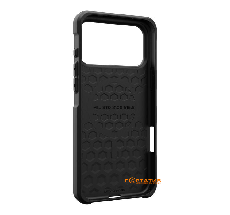 Чехол UAG iPhone 17 Pro Max, Metropolis LT MagSafe, Kevlar Black (114518113940)