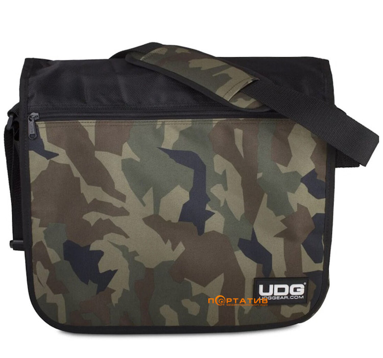 Сумка UDG Ultimate CourierBag Black Camo Orange Inside (U9450BC / OR)