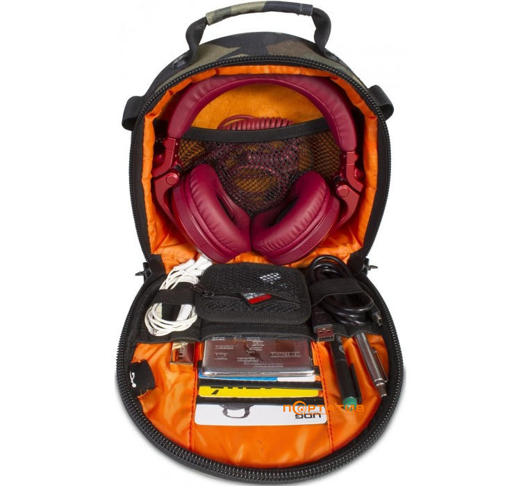 UDG Ultimate DIGI Headphone Bag Black Camo Orange inside (U9950BC/OR)