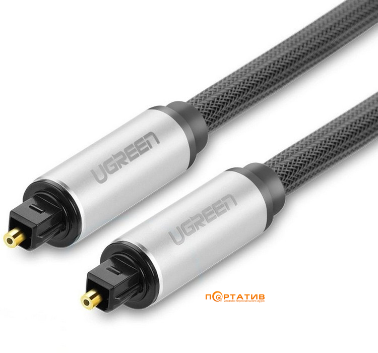 Кабель UGREEN AV108 Toslink Optical Audio Cable 1m Black (10539)