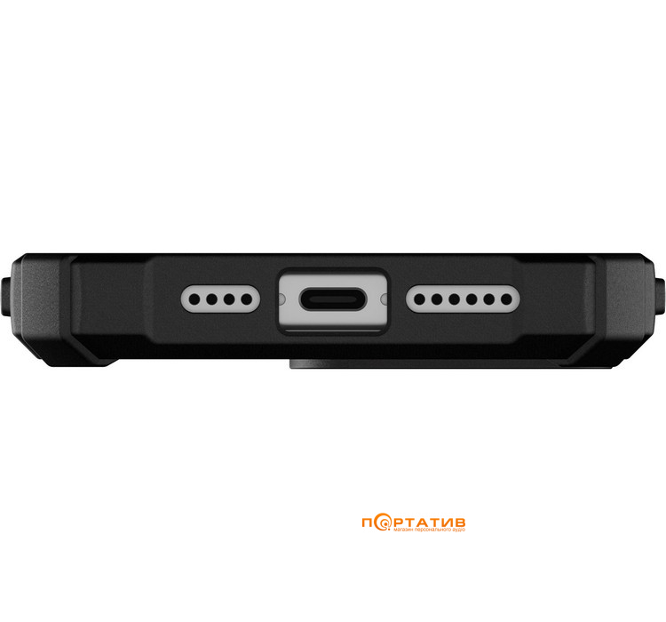 Чехол UAG для Apple iPhone 15 Pro Max Plasma XTE, Black/Orange (114441114097)