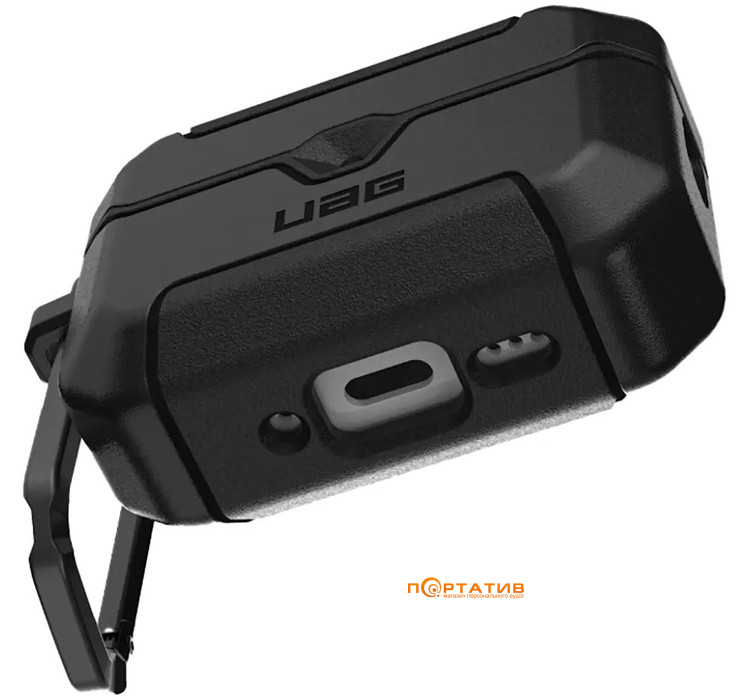 Чохол UAG для AirPods Pro (Gen 3, 2025) Scout, Black (104133114040)