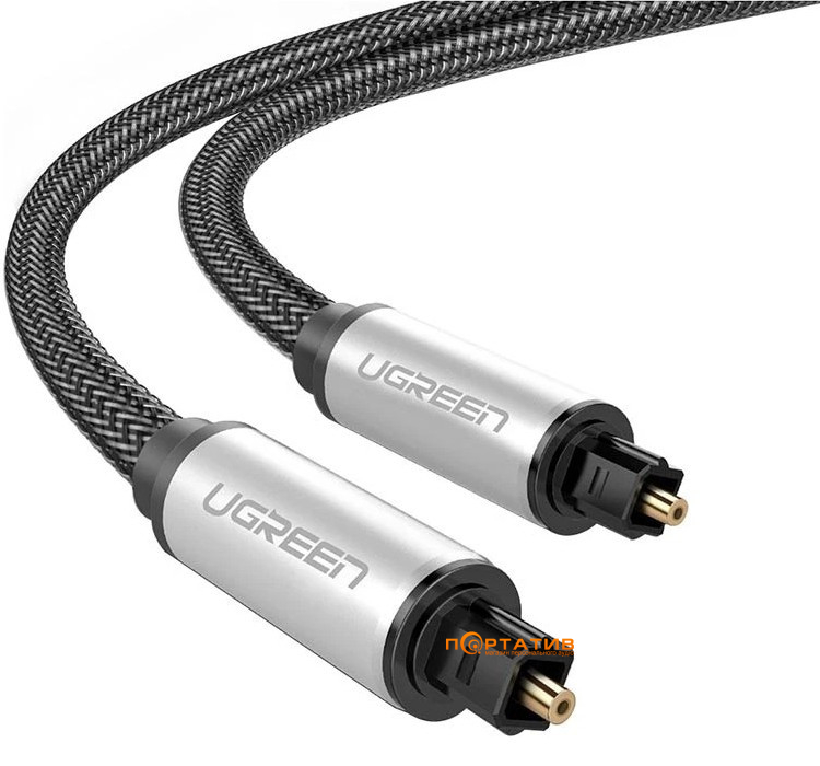 Кабель UGREEN AV108 Toslink Optical Audio Cable 1m Black (10539)