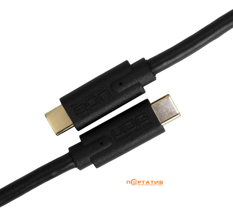 Кабель UDG Ultimate Cable USB 3.2 C-C Black Straight 1.5m