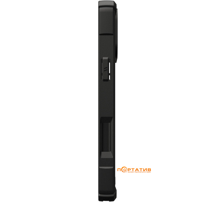 Чохол UAG iPhone 17 Pro Max, Plasma XTE MagSafe, Black/Pop Orange (114528114097)