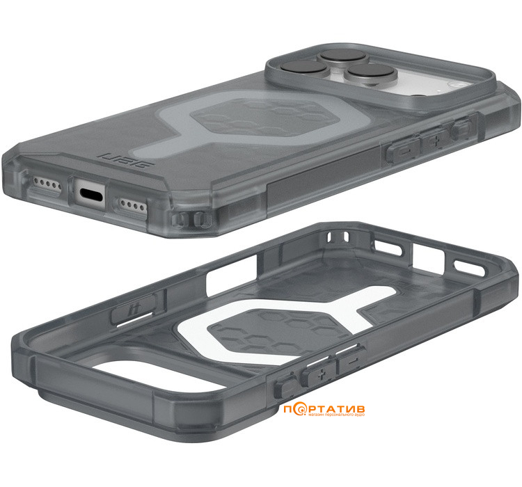 Чохол UAG iPhone 17 Pro, Essential Armor MagSafe, Ash (114540113131)