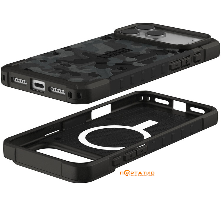 Чохол UAG iPhone 17 Pro Max, Pathfinder MagSafe SE, Midnight Camo (114549114061)