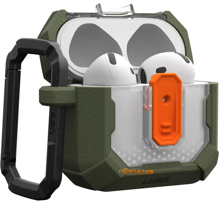 Чохол UAG для AirPods (Gen 4, 2024) Plasma, Olive Drab (104129117272)