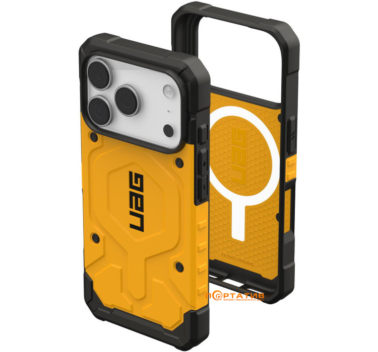 Чохол UAG iPhone 17 Pro, Pathfinder MagSafe, Heritage Yellow (114548118282)