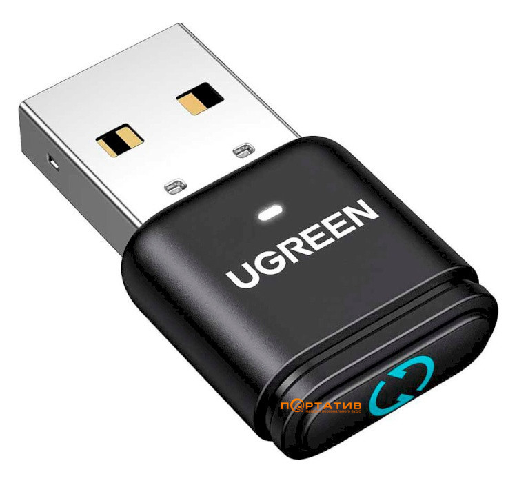 Адаптер Ugreen BT301 Bluetooth 5.3 Black (35994)