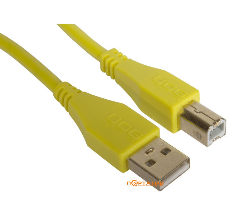 UDG Ultimate Audio Cable USB 2.0 A-B Yellow Straight 1m (U95001YL)
