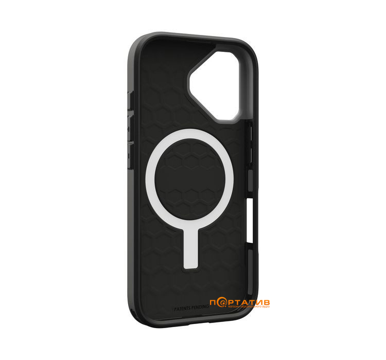 Чехол UAG iPhone 17, Civilian MagSafe, Black (114547114040)