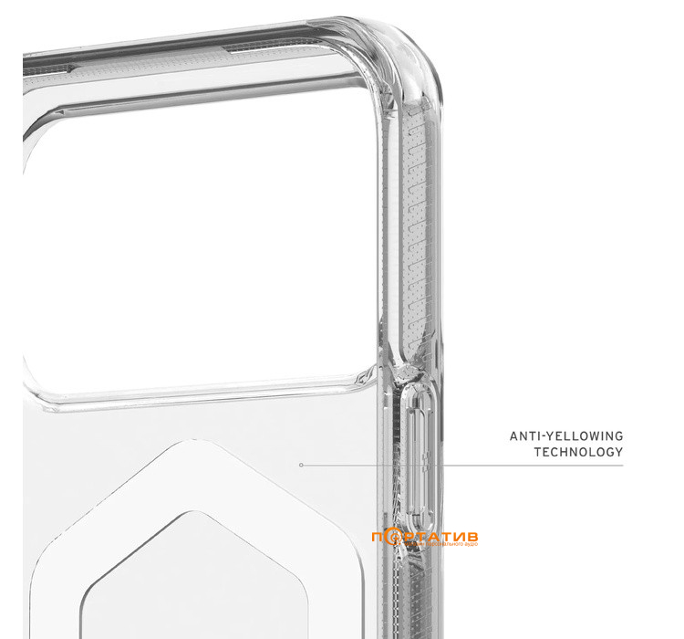 Чехол UAG iPhone 17 Air, Plyo MagSafe, Ice/White (114532114341)