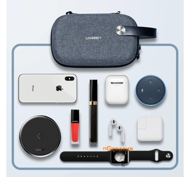 Чохол UGREEN LP152 Accessory Multi-Functional Travel Storage Bag Gray (50903)