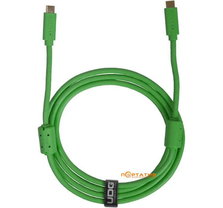 Кабель UDG Ultimate Cable USB 3.2 C-C Green Straight 1.5m