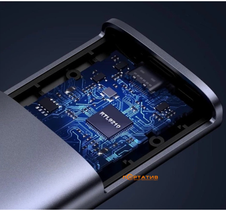 Внешний карман Ugreen CM767 NVMe M.2 SSD to USB 3.2 Gray (35267)