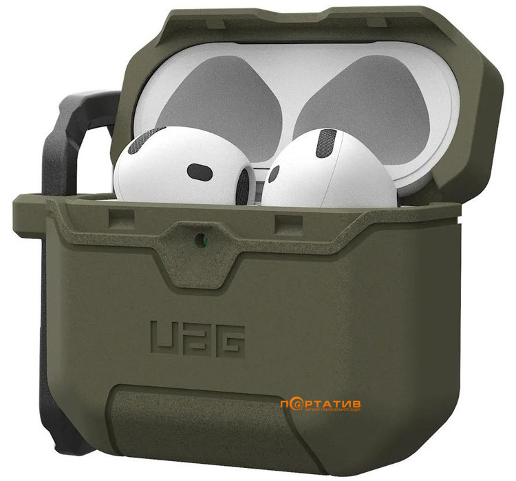 Чехол UAG для AirPods (Gen 4, 2024) Scout, Olive Drab (104130117272)