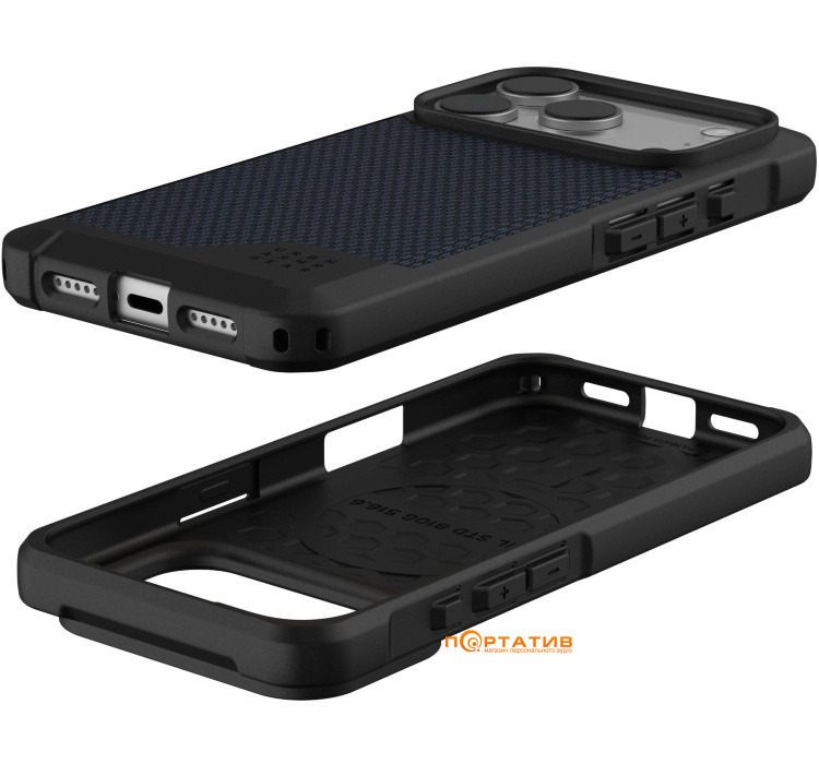 Чохол UAG iPhone 17 Pro, Metropolis LT MagSafe, Kevlar Mallard (114517113955)