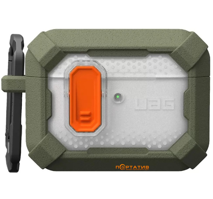 Чохол UAG для AirPods Pro (Gen 3, 2025) Plasma, Olive (104132117272)