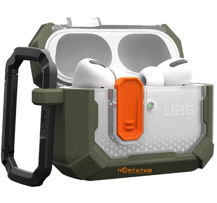 Чохол UAG для AirPods Pro (Gen 3, 2025) Plasma, Olive (104132117272)