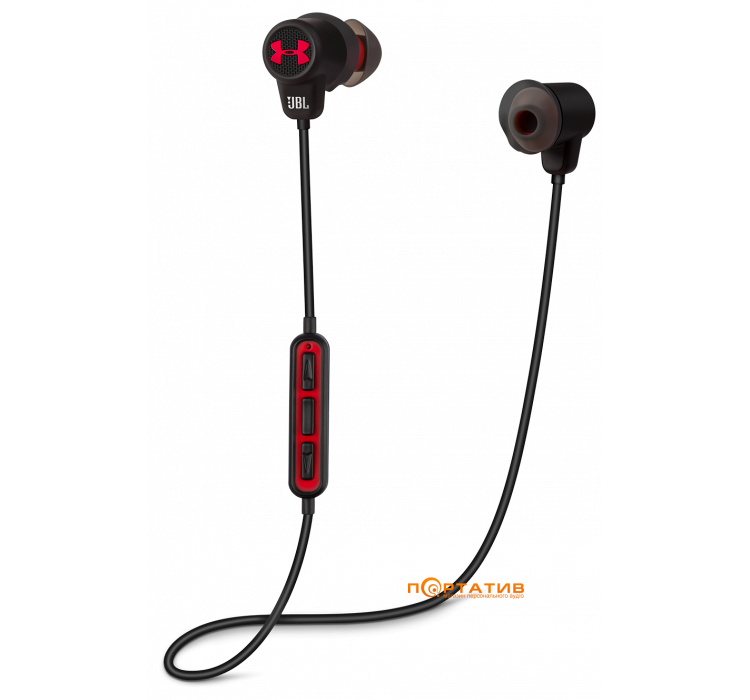 Навушники JBL Under Armour Sport Wireless Black (UAJBLIEBTBLK)