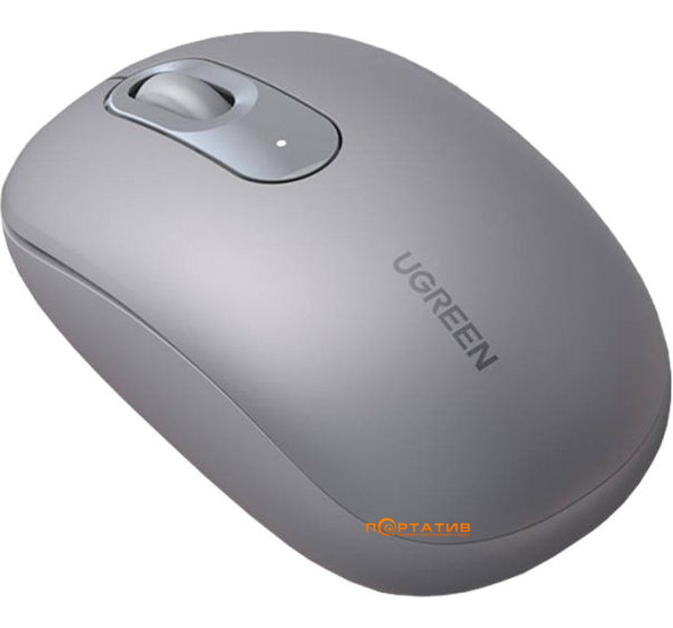 Мишка Ugreen Portable Wireless Mouse Gray MU105 (90669)