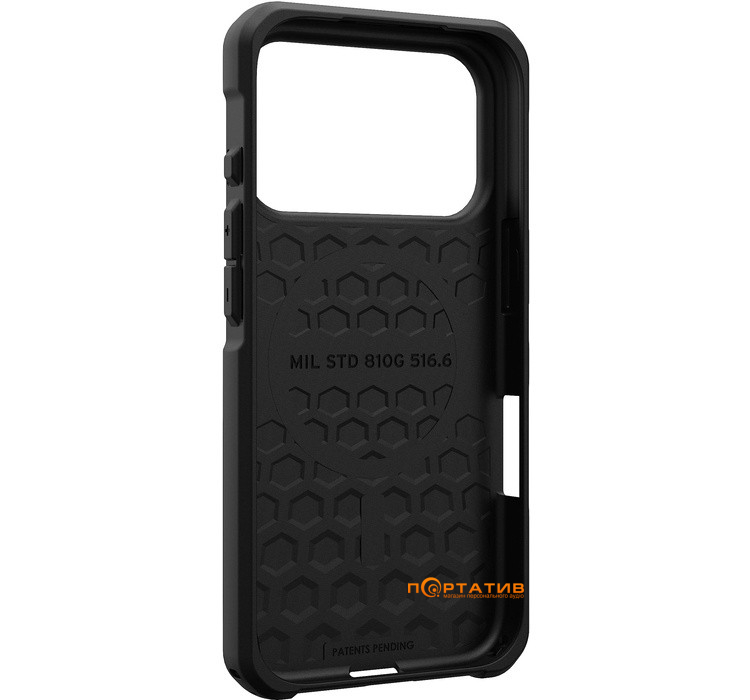 Чохол UAG iPhone 17 Pro, Metropolis LT MagSafe, Kevlar Black (114517113940)