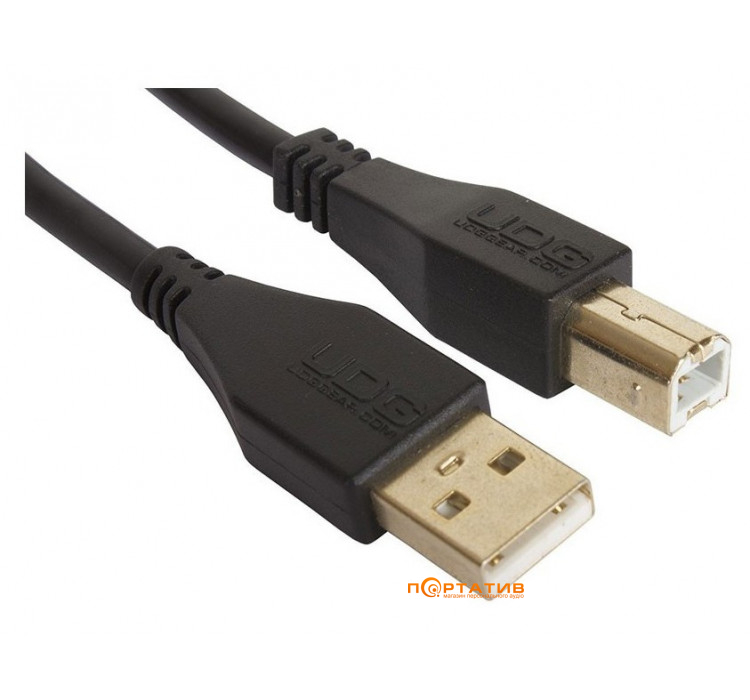 UDG Ultimate Audio Cable USB 2.0 A-B Black Straight 1m (U9500XBL)