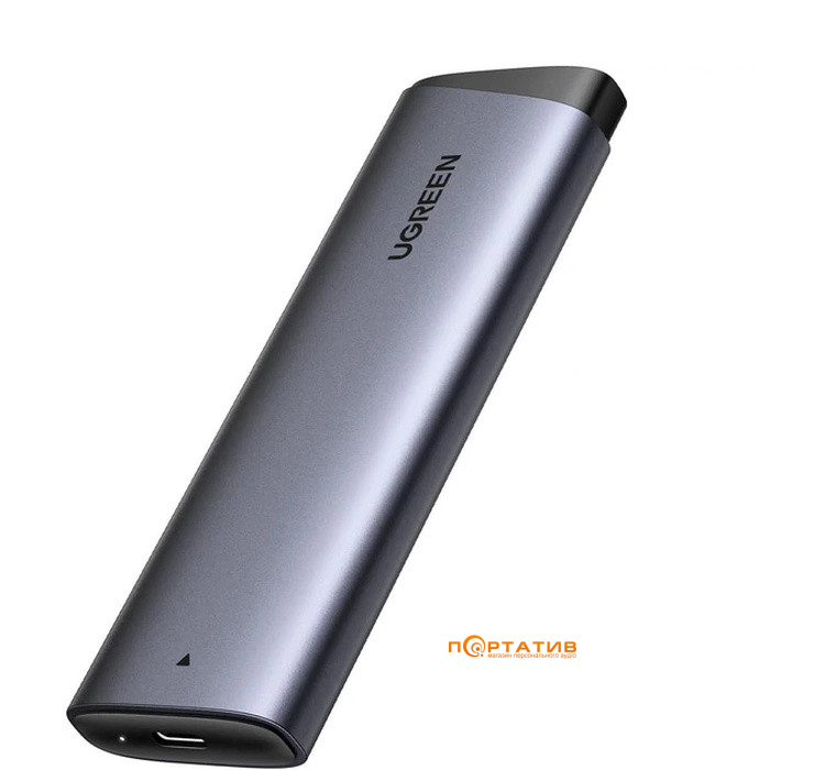 Внешний карман Ugreen CM767 NVMe M.2 SSD to USB 3.2 Gray (35267)