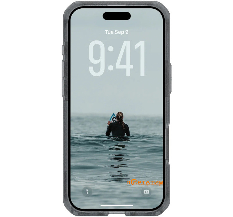 Чехол UAG iPhone 17 Air, Dot MagSafe, Ash (114539113131)