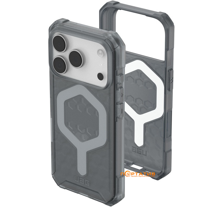Чохол UAG iPhone 17 Pro, Essential Armor MagSafe, Ash (114540113131)