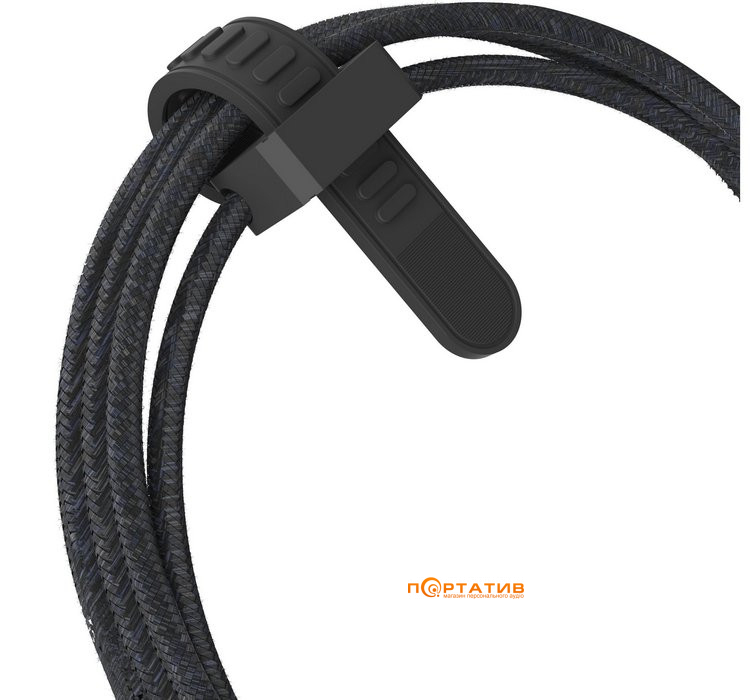 Кабель UAG Rugged Kevlar USB-C to USB-C Cable 1.5m Black/Gray (9B4413114030)