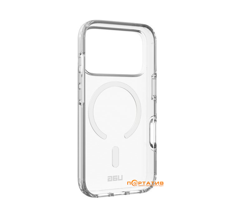 Чехол UAG iPhone 17 Pro, Scout Clear MagSafe, Ice/White (114558114341)
