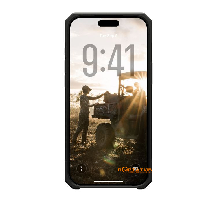 Чехол UAG iPhone 17 Pro Max, Monarch Pro MagSafe, Kevlar Black (114514113940)