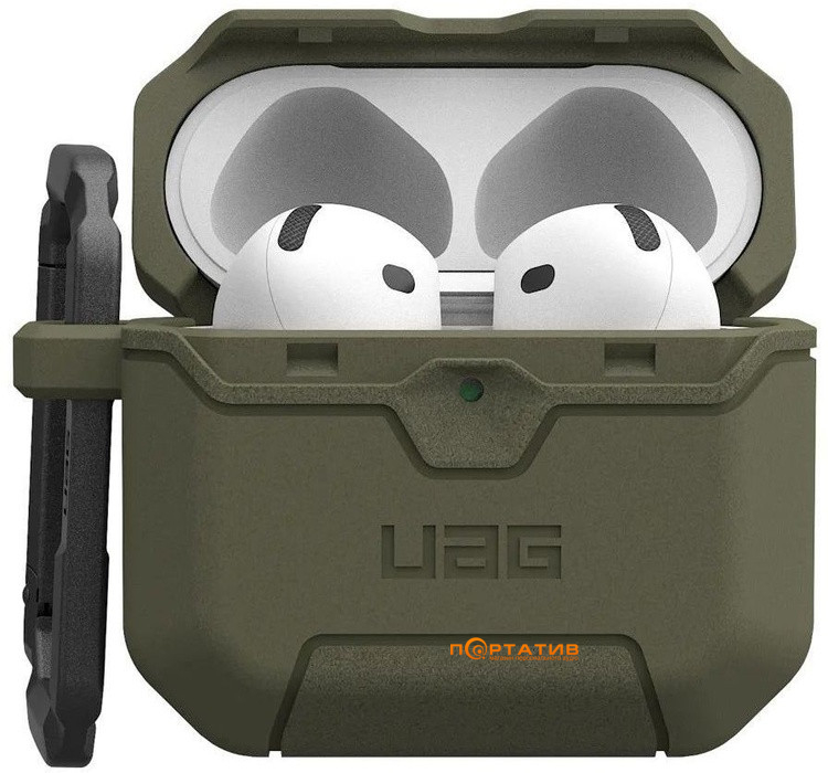 Чехол UAG для AirPods (Gen 4, 2024) Scout, Olive Drab (104130117272)