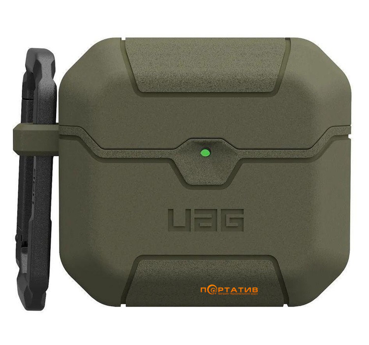 Чехол UAG для AirPods (Gen 4, 2024) Scout, Olive Drab (104130117272)