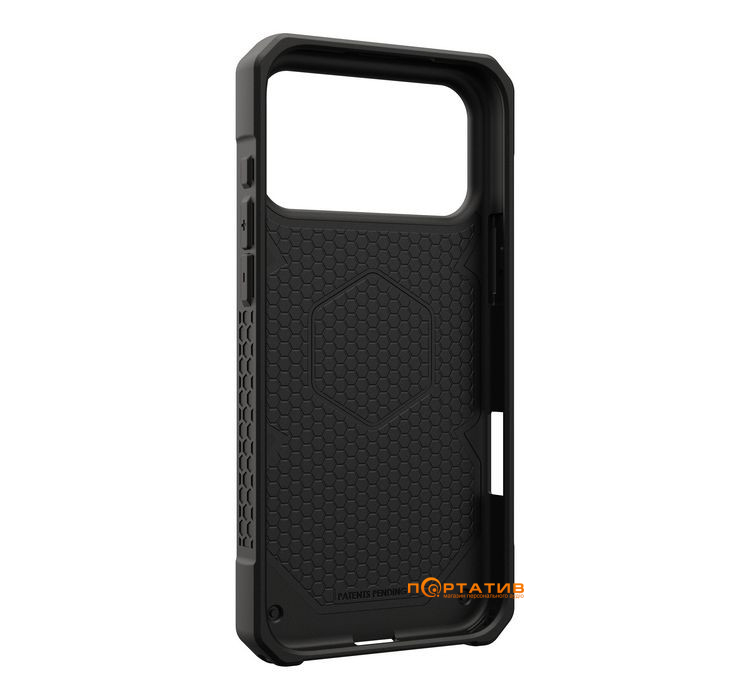 Чехол UAG iPhone 17 Pro Max, Monarch Pro MagSafe, Kevlar Black (114514113940)