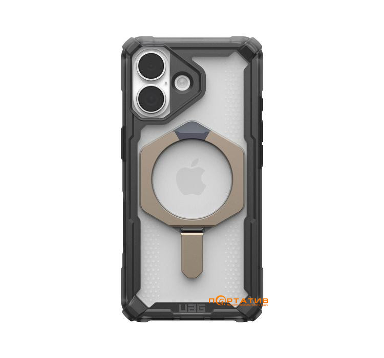 Чехол UAG iPhone 17, Plasma XTE MagSafe, Ash/Titanium (114526113136)