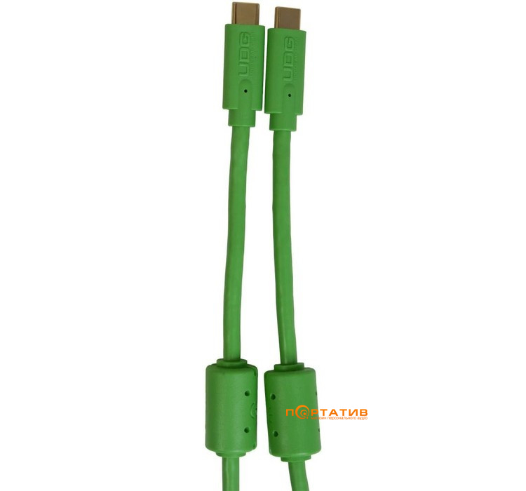 Кабель UDG Ultimate Cable USB 3.2 C-C Green Straight 1.5m