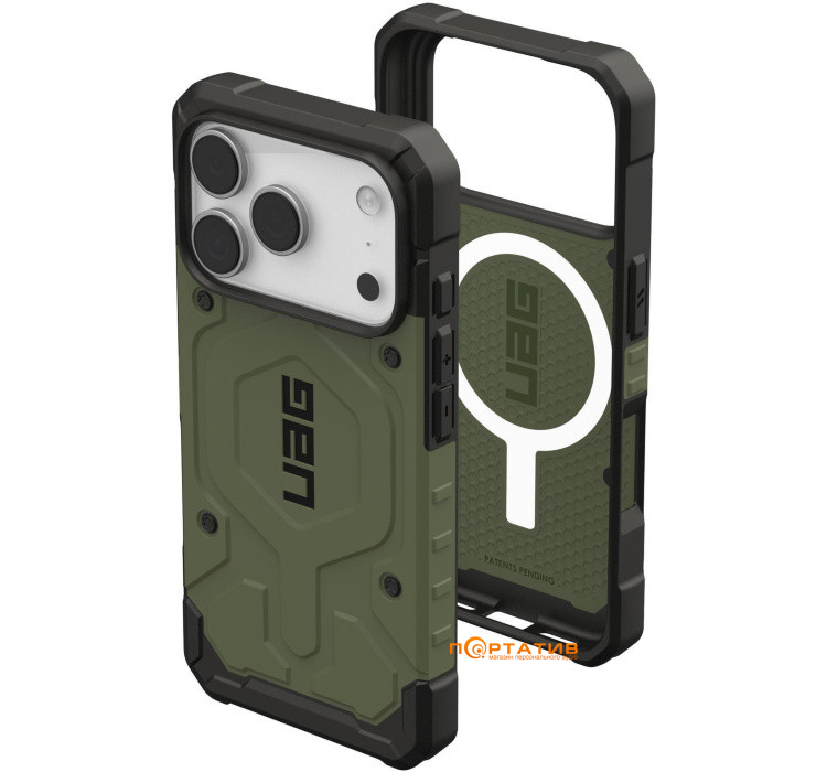 Чохол UAG iPhone 17 Pro, Pathfinder MagSafe, Olive (114548117272)