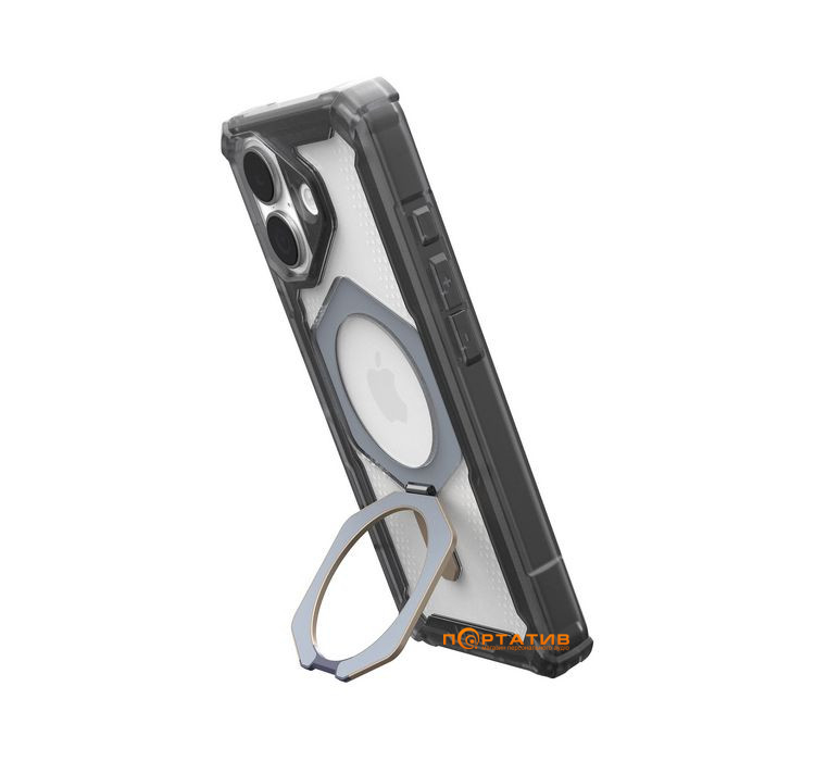 Чехол UAG iPhone 17, Plasma XTE MagSafe, Ash/Titanium (114526113136)