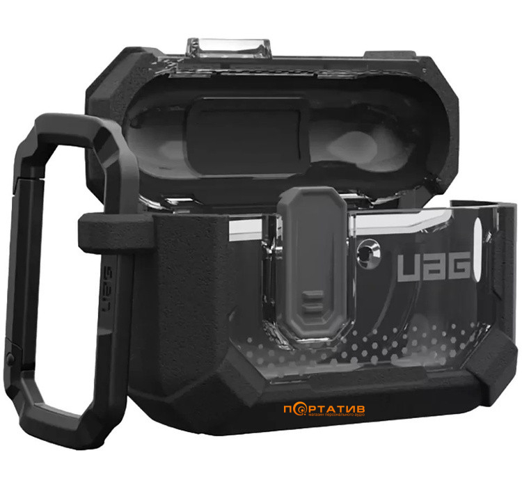 Чохол UAG для AirPods Pro (Gen 3, 2025) Plasma, Black (104132114040)