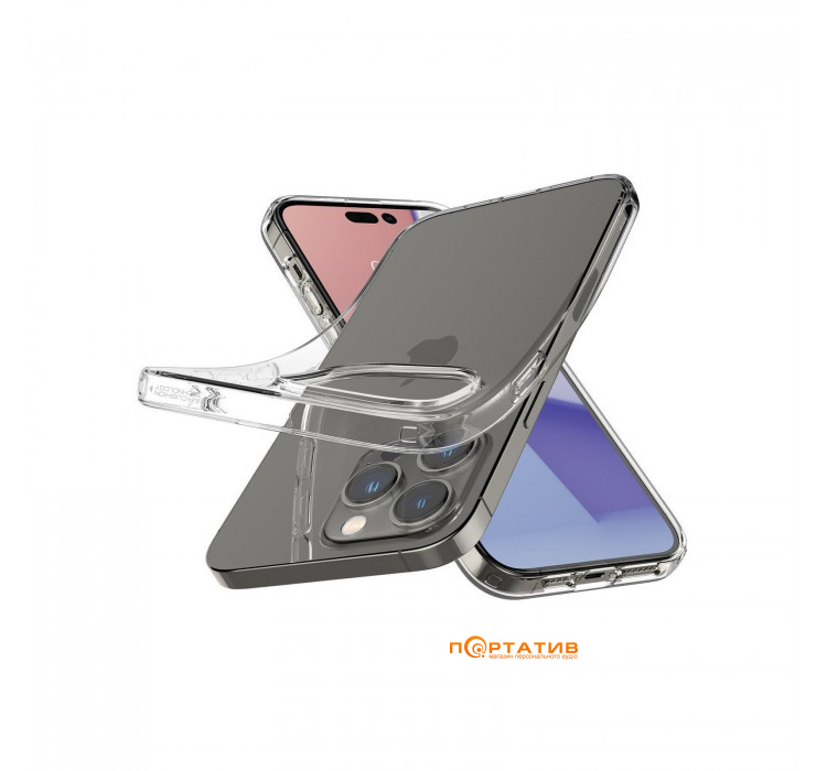 Spigen для Apple iPhone 14 Pro Max Crystal Flex, Crystal Clear (ACS04636)