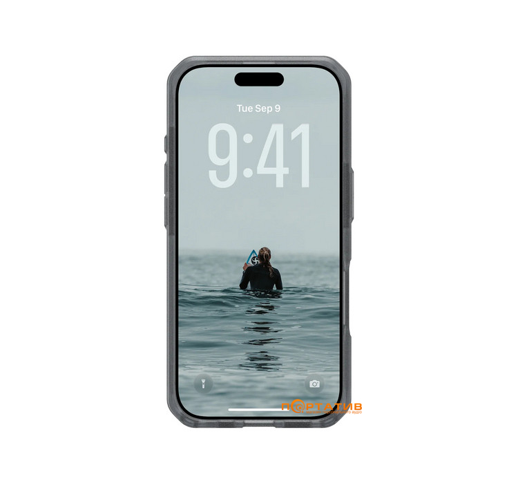 Чехол UAG iPhone 17, Dot MagSafe, Ash (114538113131)