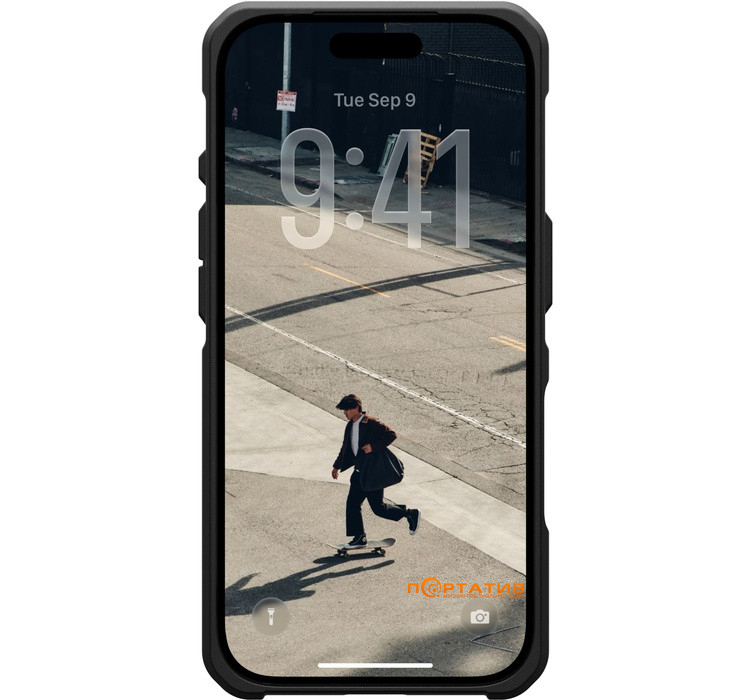 Чохол UAG iPhone 17 Pro, Metropolis LT MagSafe, Kevlar Black (114517113940)